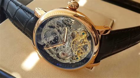 patek philippe skeleton automatic watch